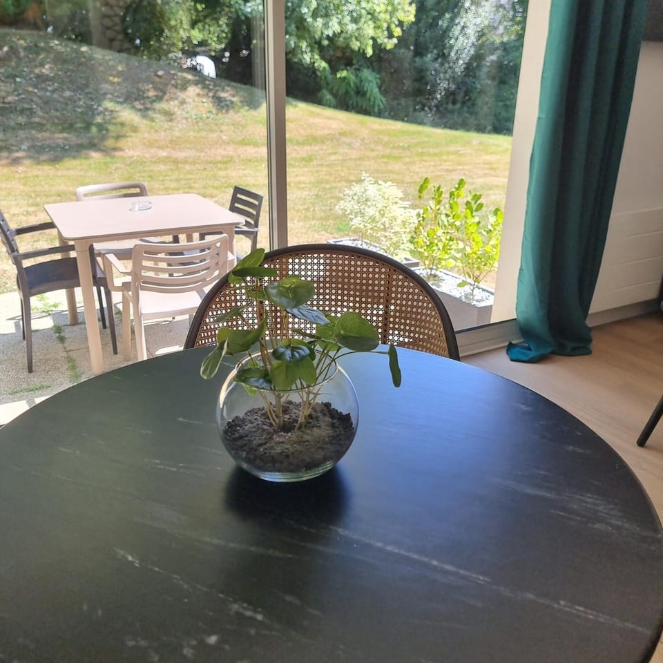 Dining area, Garden view