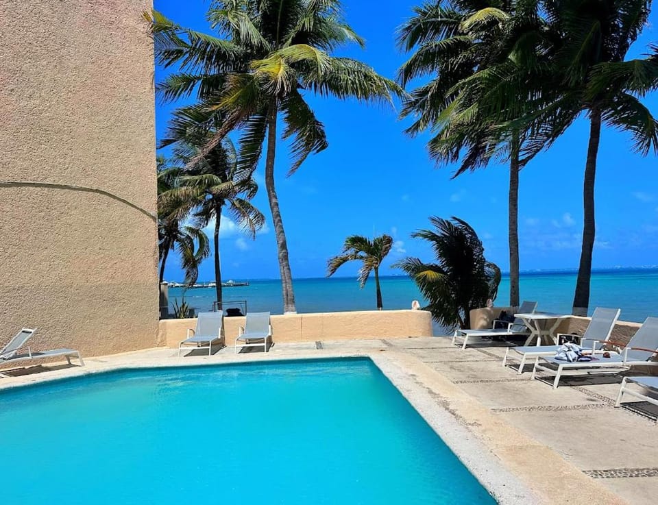 Pool view, Sea view, Swimming pool