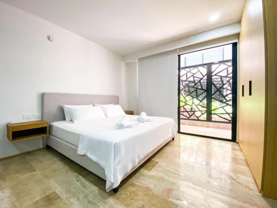Bed, Photo of the whole room, Bedroom, towels, wardrobe