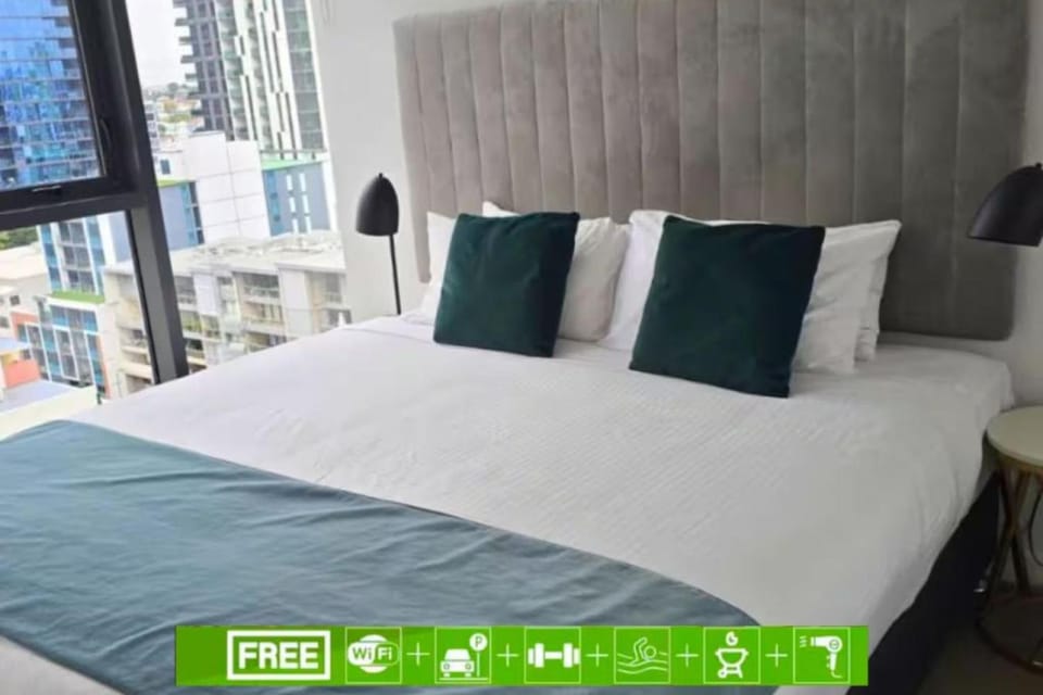 Neat and Cozy 1BR Apartment with Amazing Facilities Apartment in Brisbane City