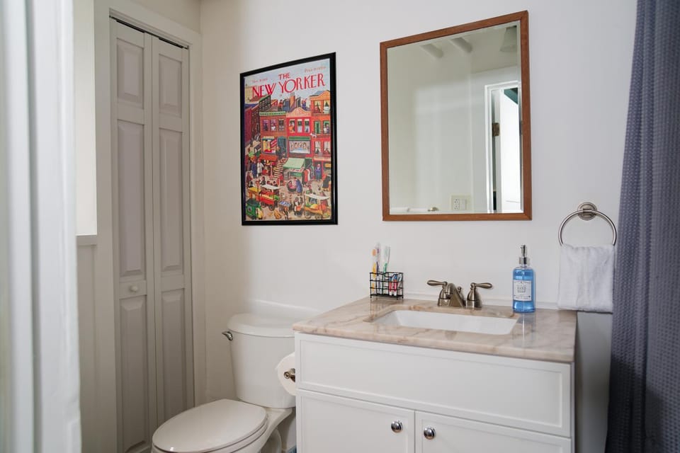 Toilet, Bathroom, Decorative detail, hair dryier, towels