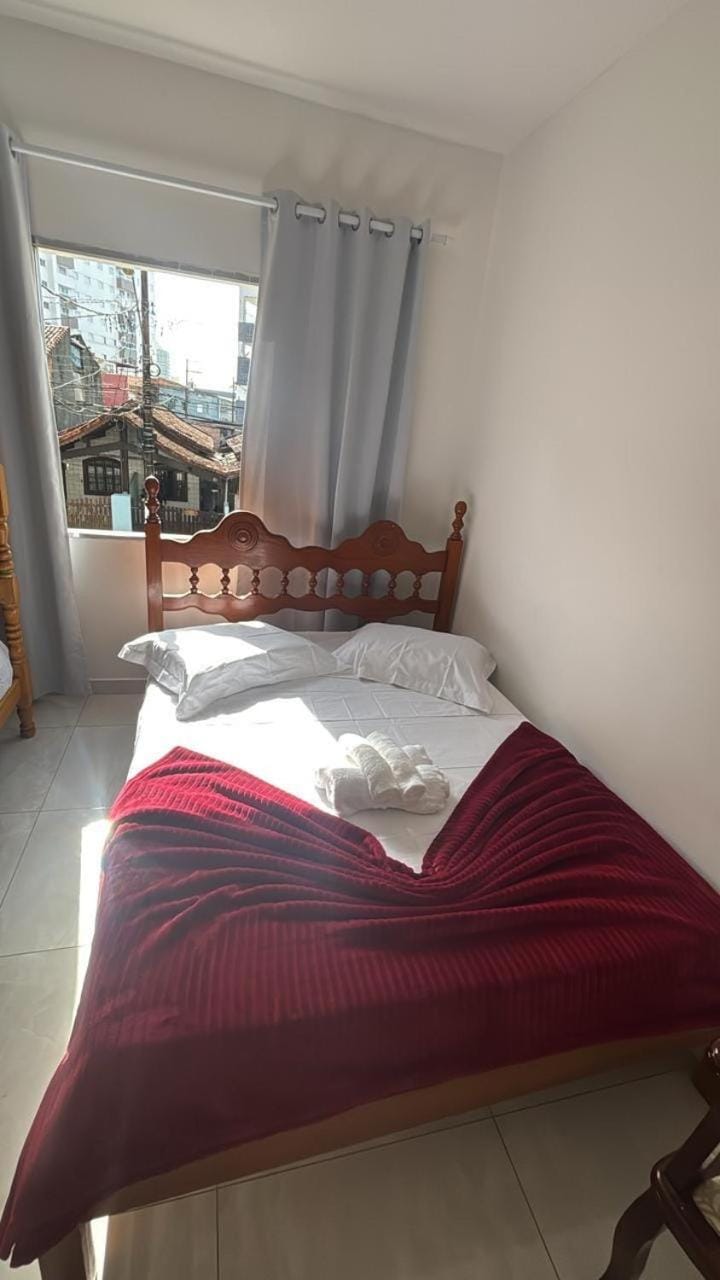 Apto Vista Mar Vila Mirim garagem Wi-Fi Apartment in State of São Paulo