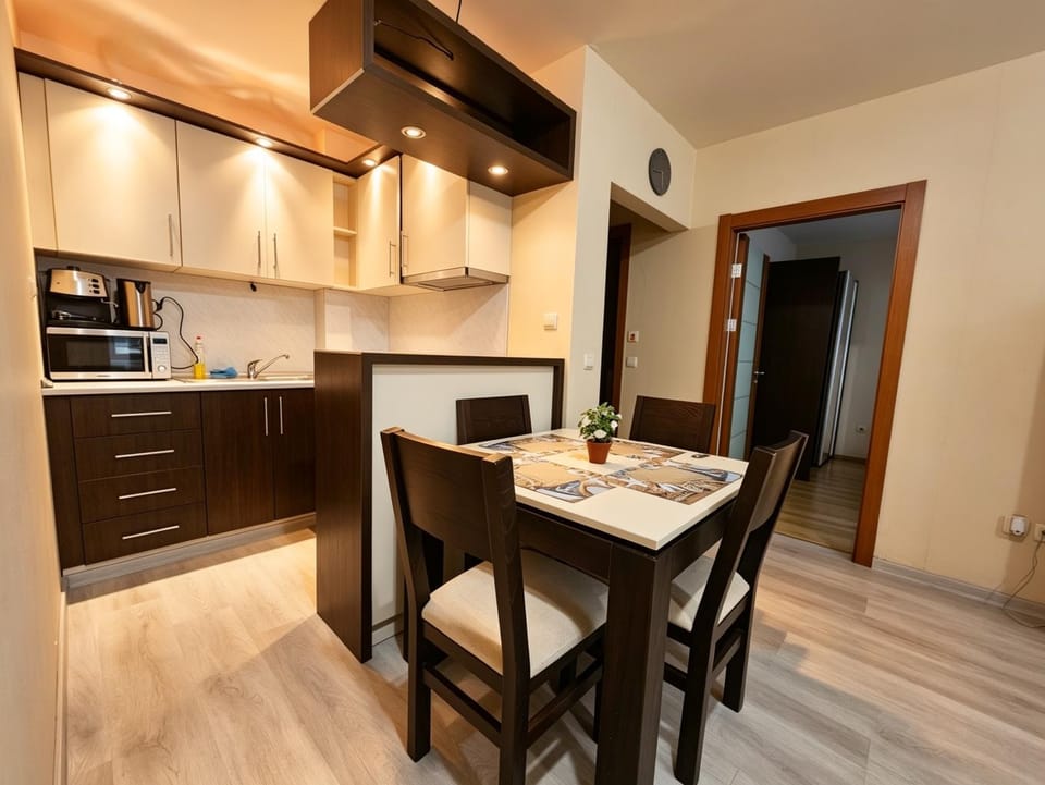 Kitchen or kitchenette, Dining area, oven, stove