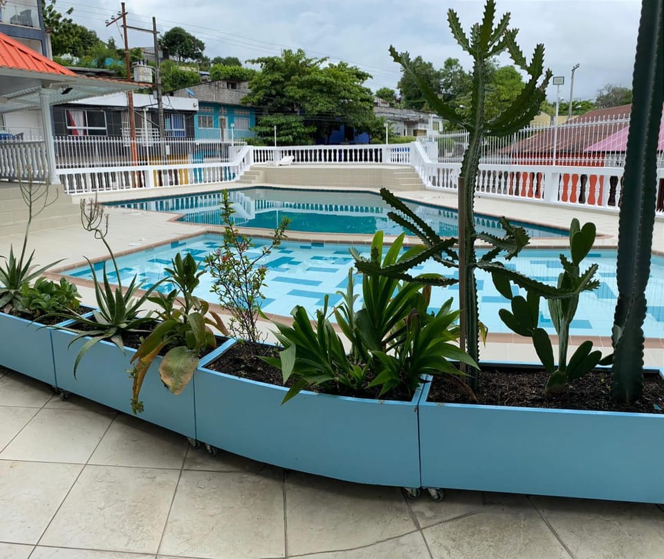 Property building, Day, Pool view, Swimming pool