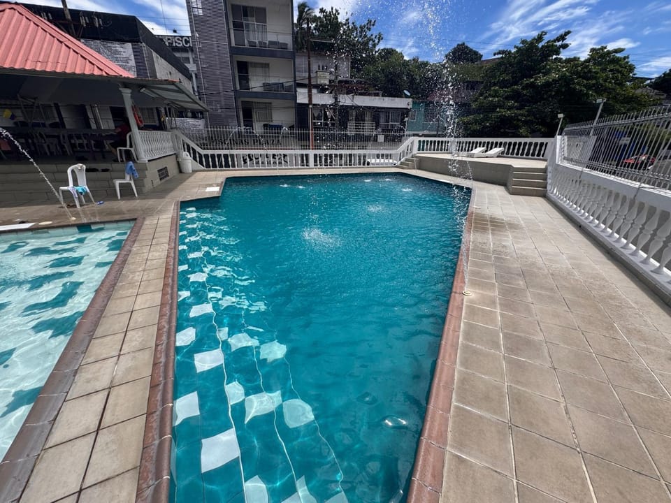 Property building, Day, Pool view, Swimming pool