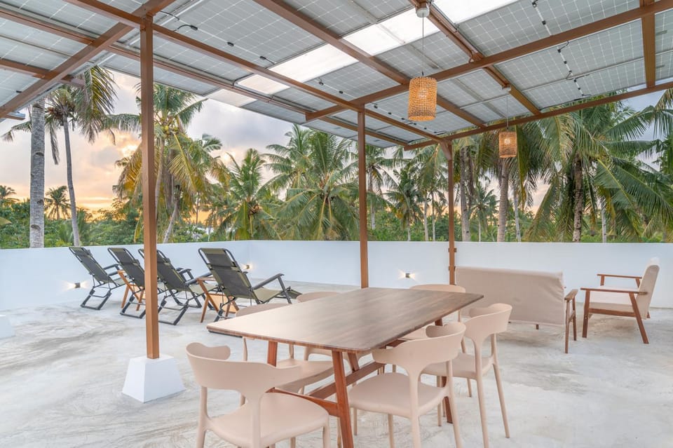 BBQ facilities, Sunset, sunbed