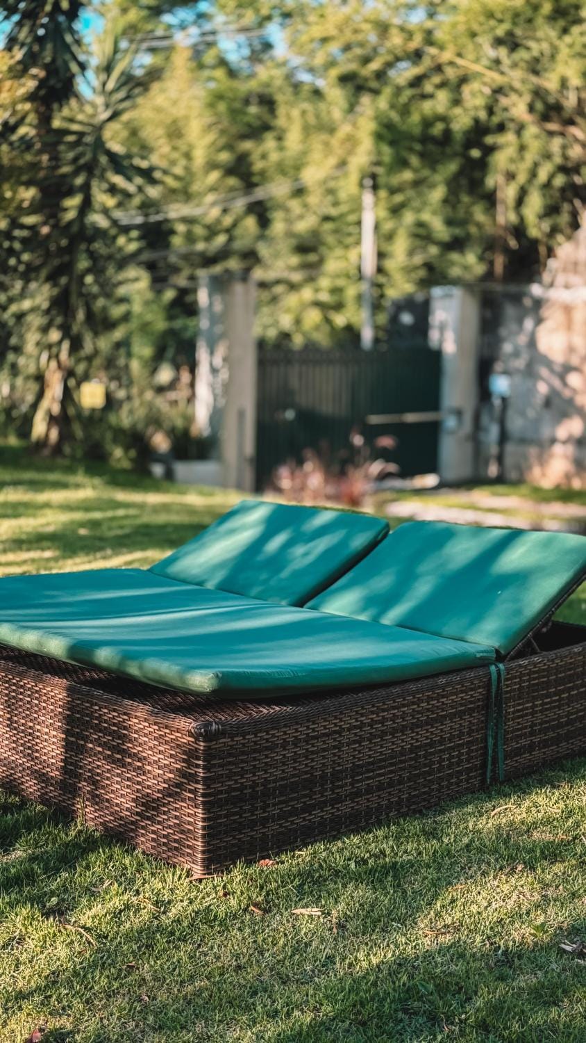 Garden, sunbed
