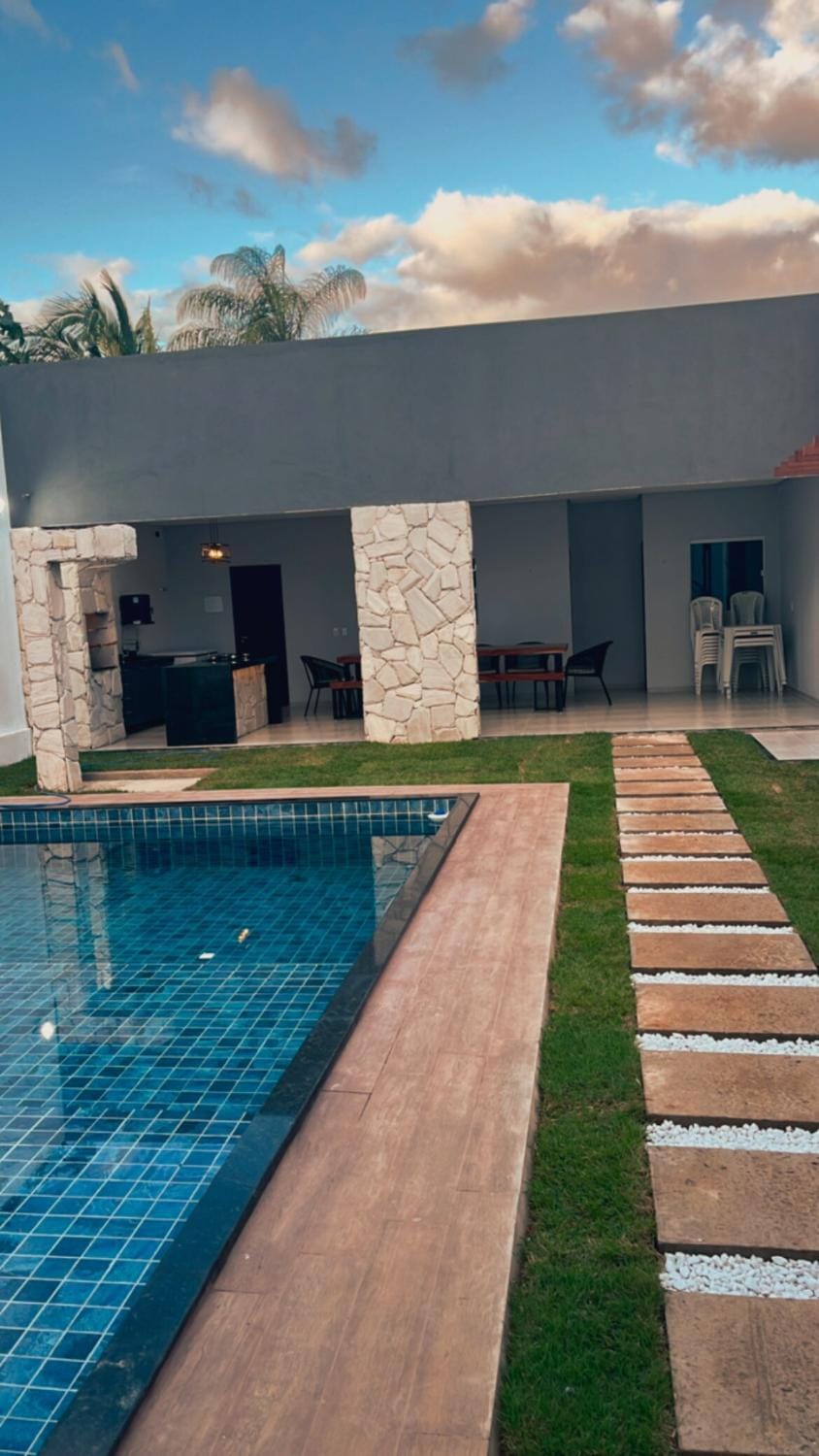 Property building, Pool view