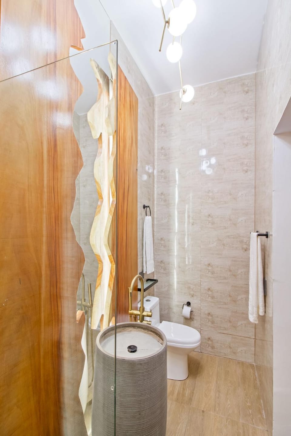 Shower, Bathroom, towels