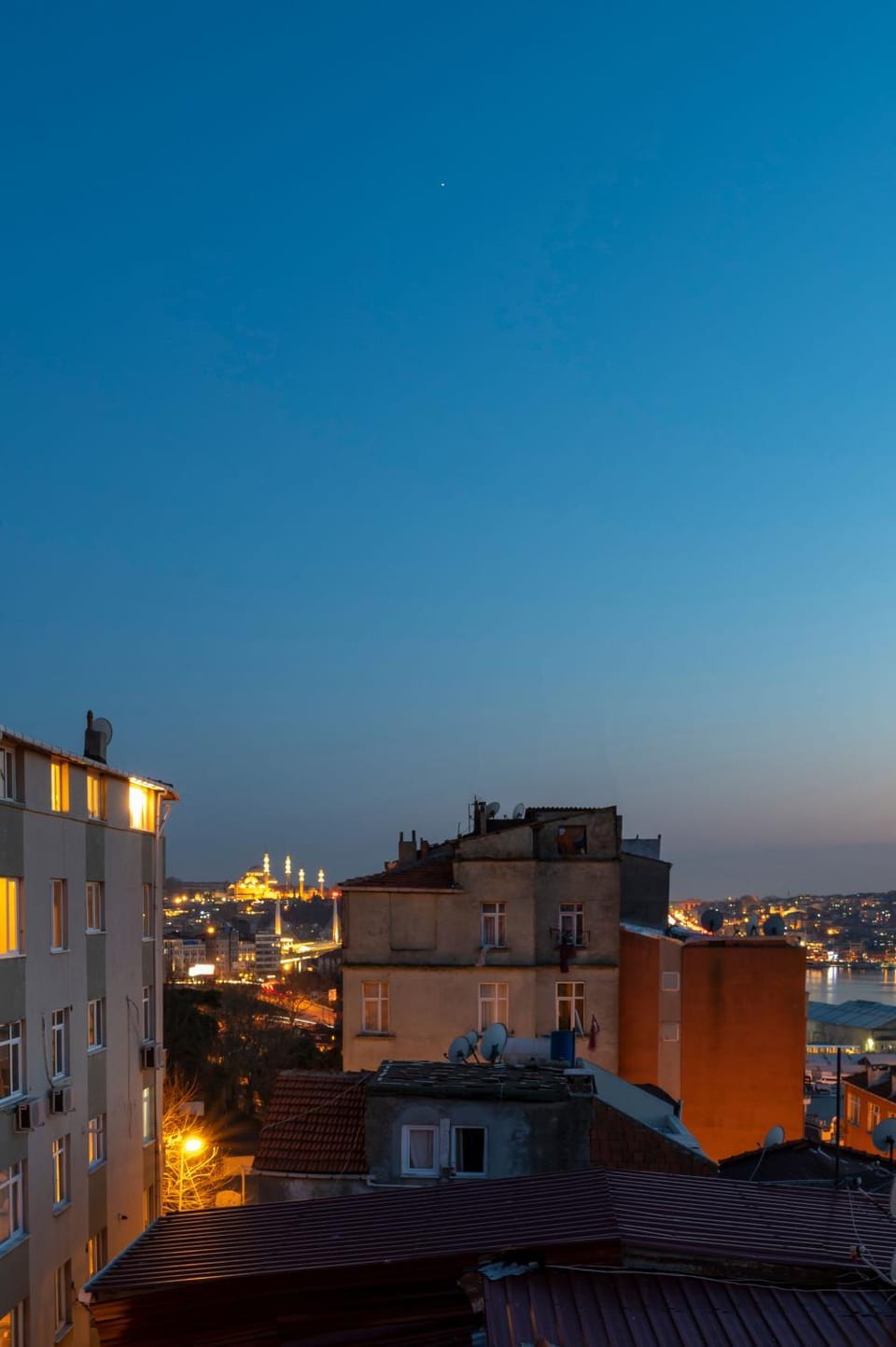 Night, City view