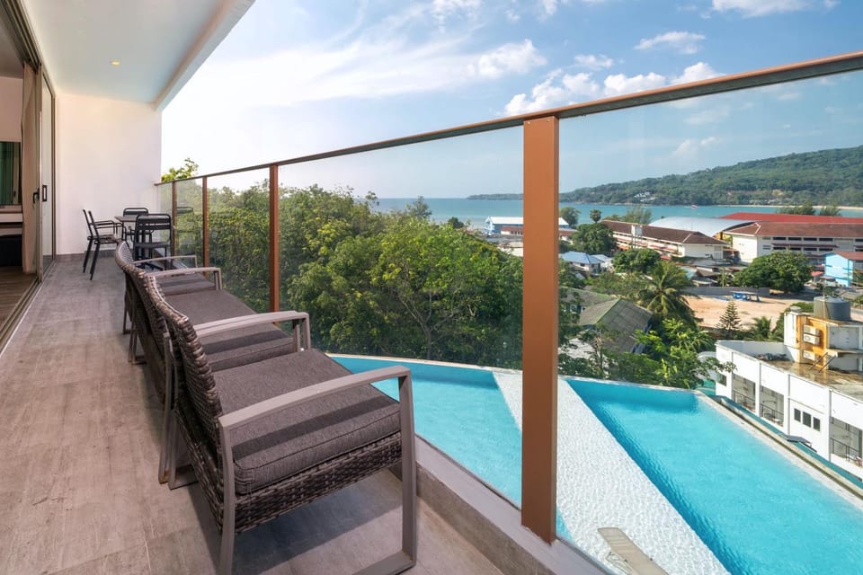 Day, View (from property/room), Balcony/Terrace, Pool view
