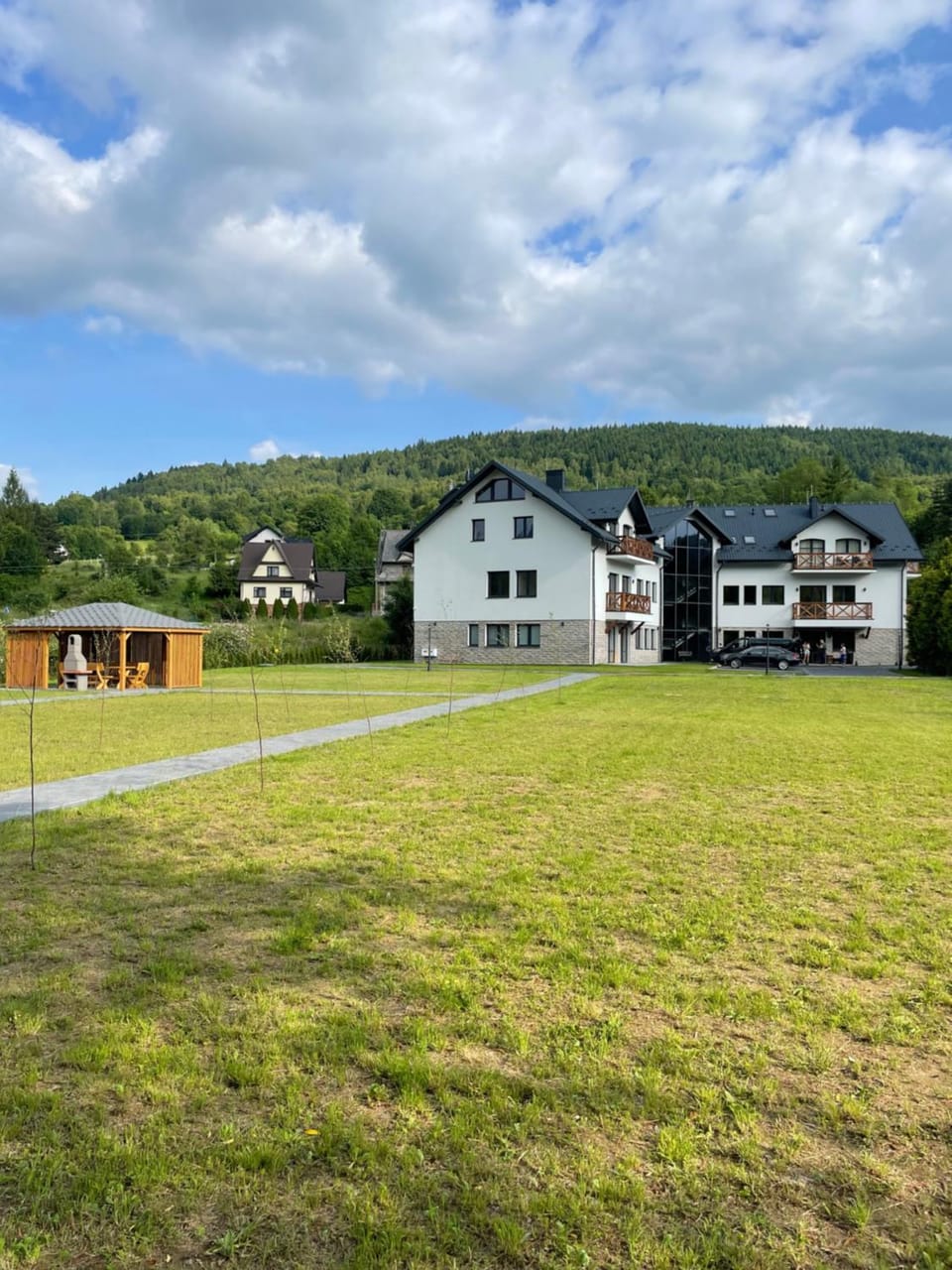 Property building, Garden