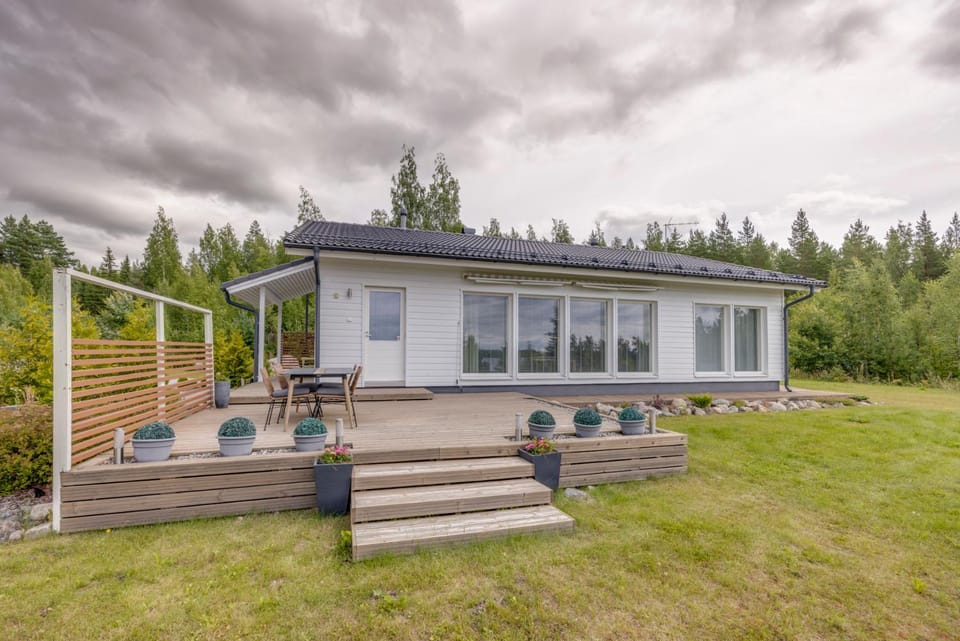 Property building, Patio