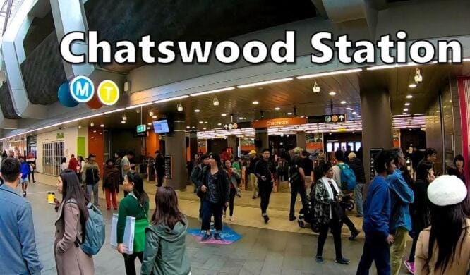 Chatswood walk to Train Station Shopping center Apartment in Sydney