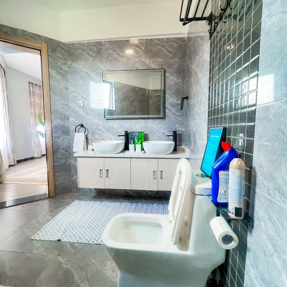Executive living two bedroom apartment with fully equipped gym swimming pool children playing ground and amazing scenic city views Apartment in Nairobi County