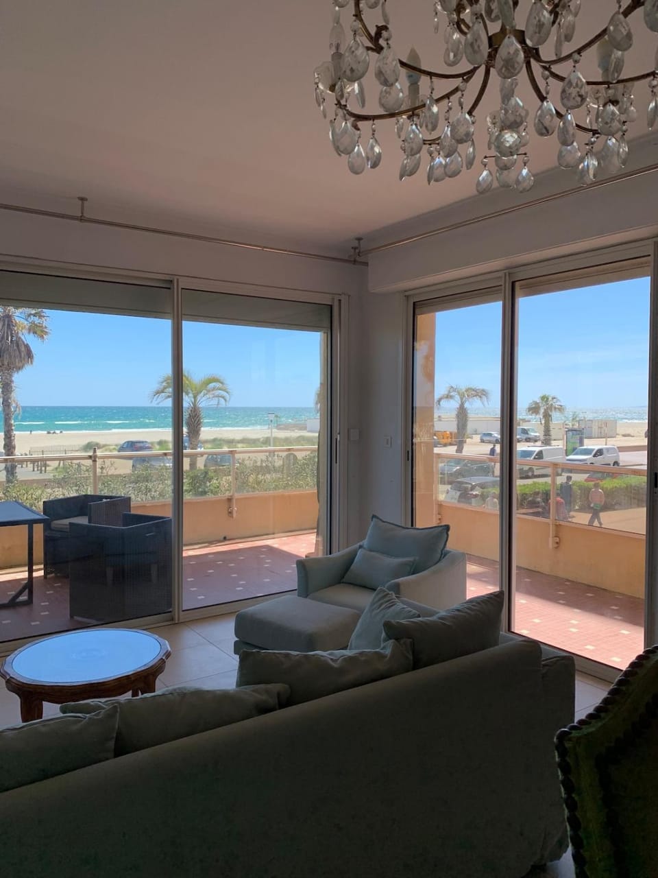 Balcony/Terrace, Living room, Sea view