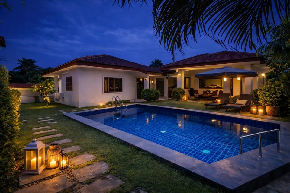 View (from property/room), Pool view, Pool view, Swimming pool, sunbed