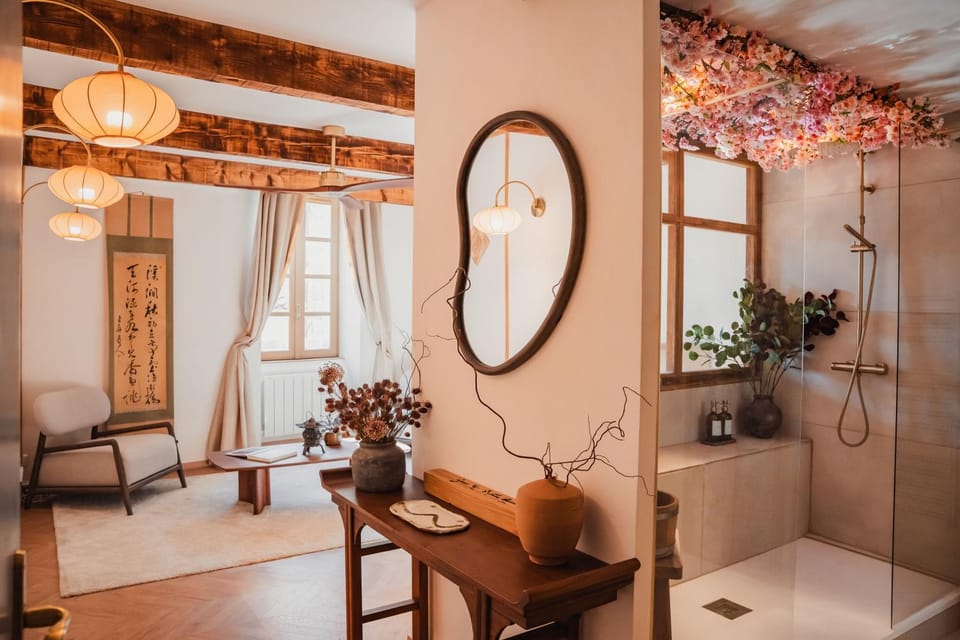 Suite Kyoto, experience Japonaise & shower spa XXL au coeur d'Uzès Apartment in Uzes
