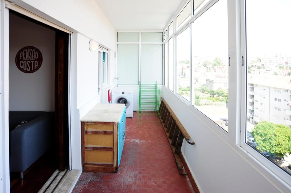 Balcony/Terrace, washing machine