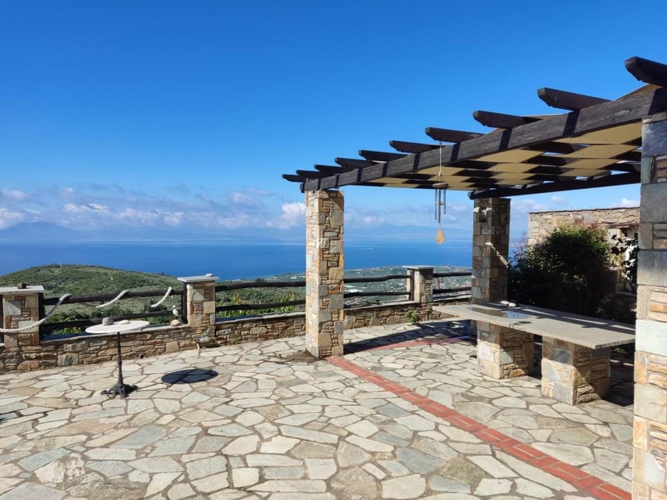 Natural landscape, View (from property/room), Balcony/Terrace, Mountain view, Sea view