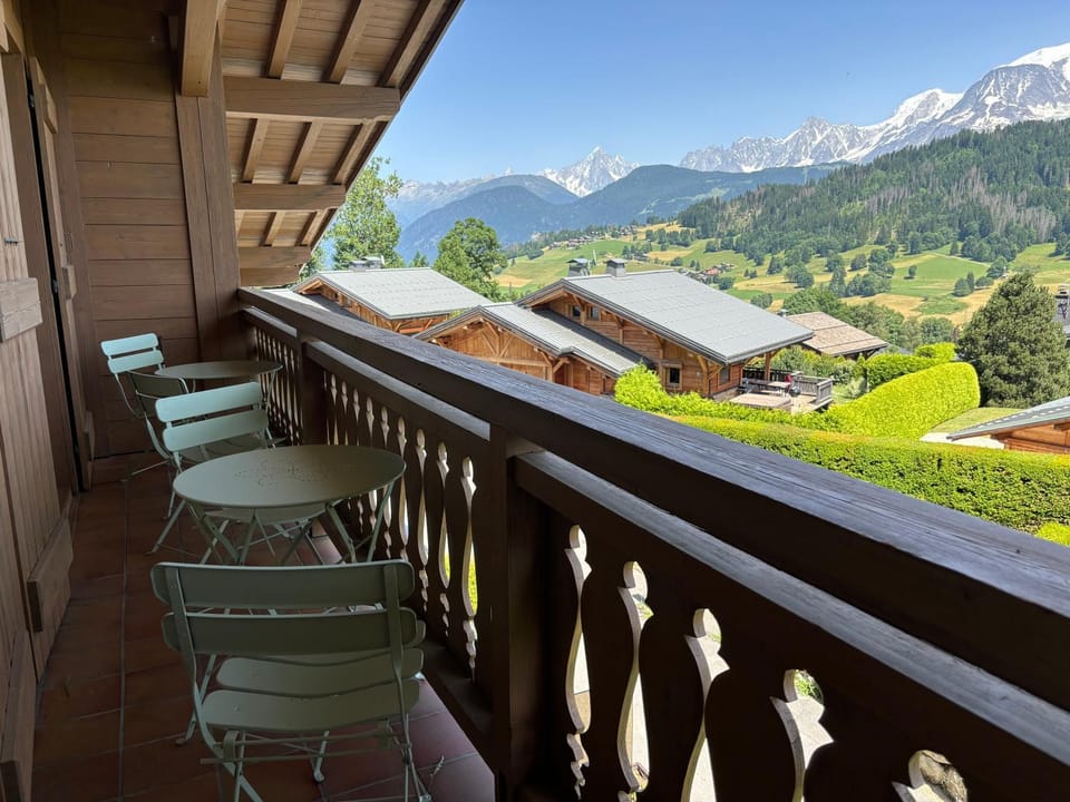 Le Mont - Vue montagne - Parking - Wifi - Nature House in Combloux