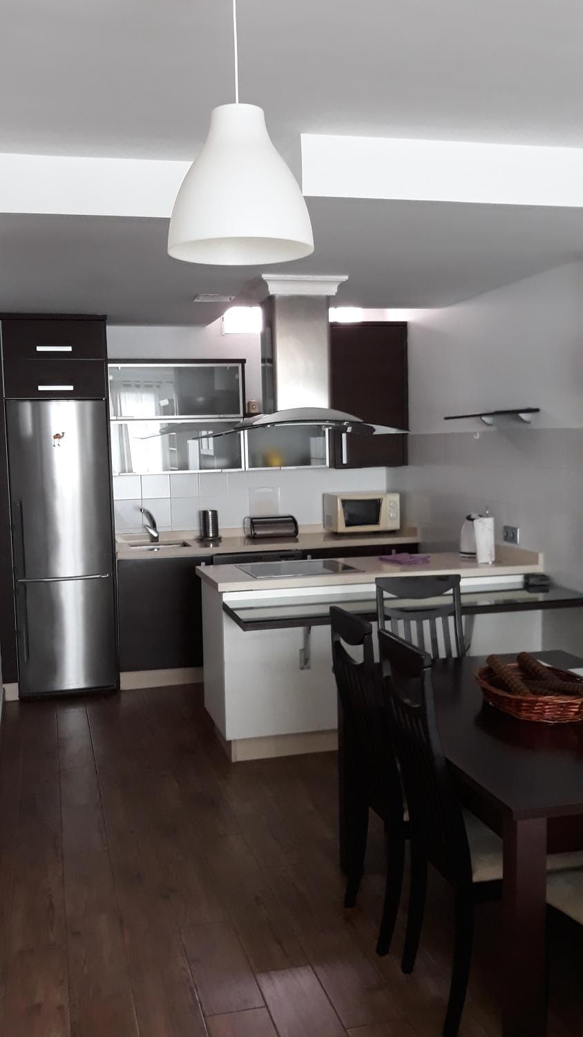 Kitchen or kitchenette, Dining area, dishwasher, oven, stove