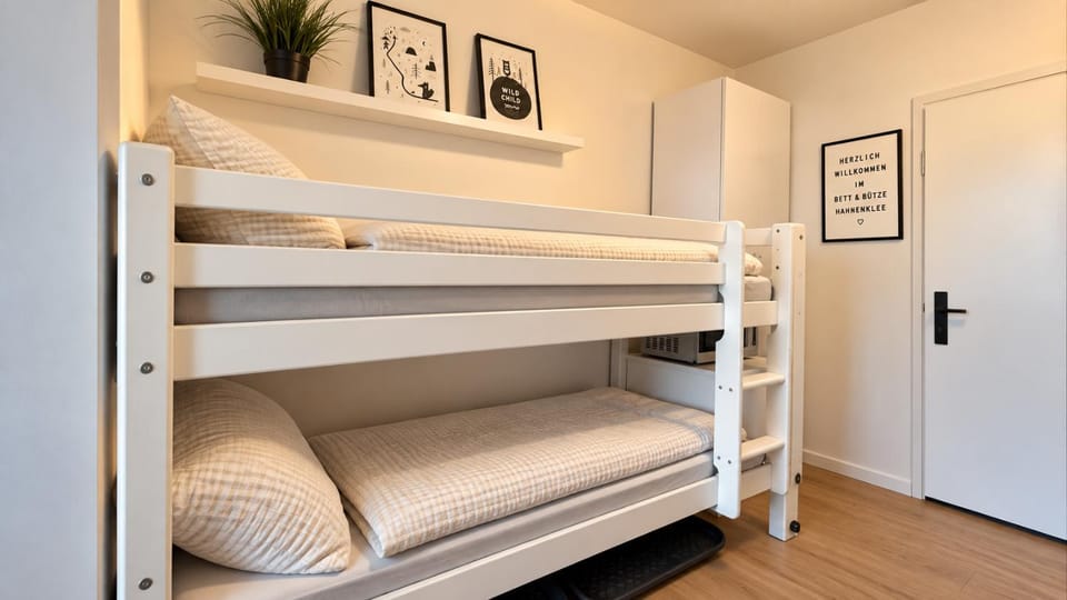 Bedroom, children, bunk bed