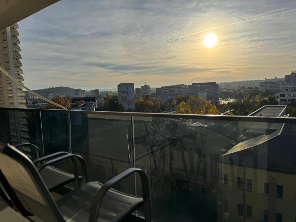 View (from property/room), Balcony/Terrace, Sunset