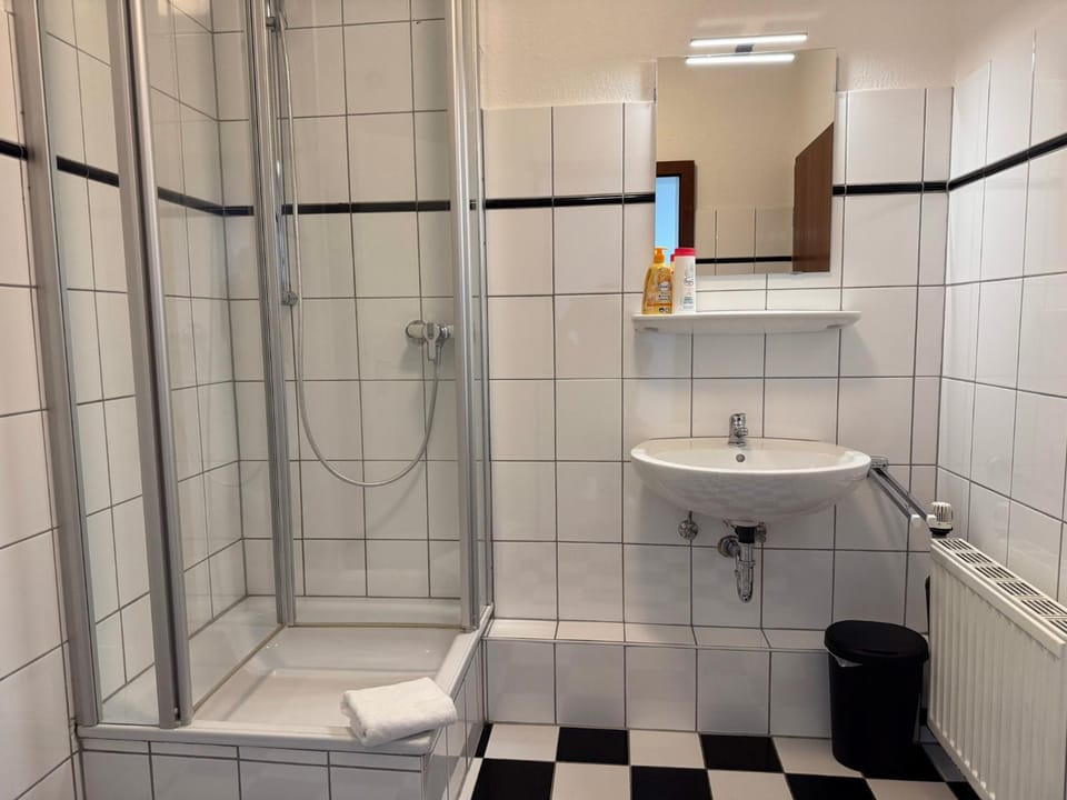 Shower, Toilet, towels