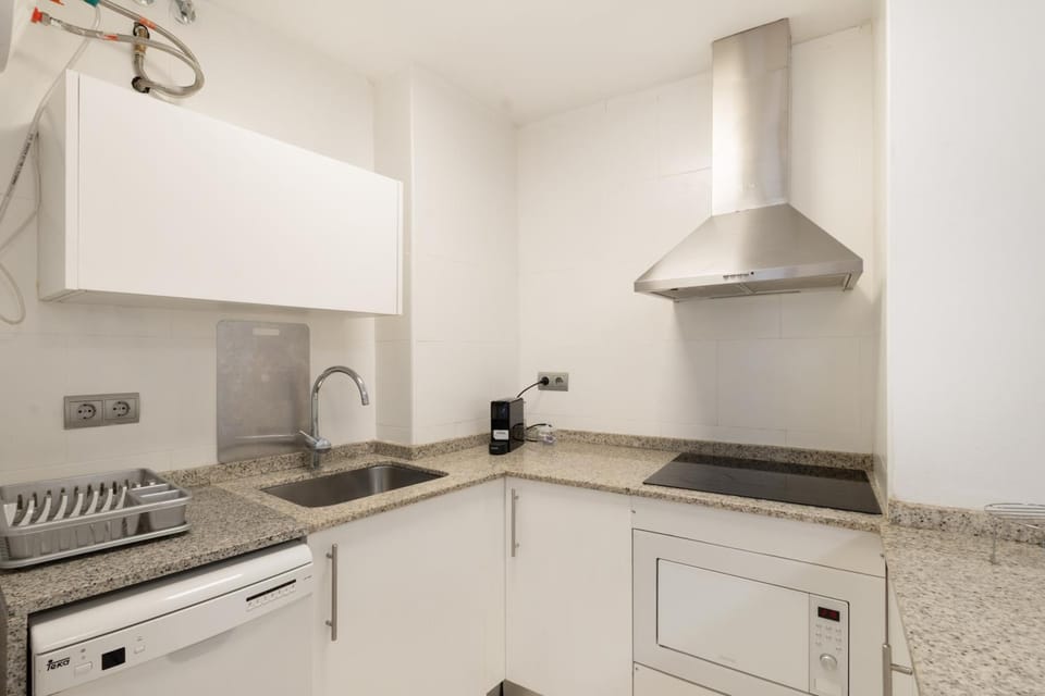 Kitchen or kitchenette, Living room