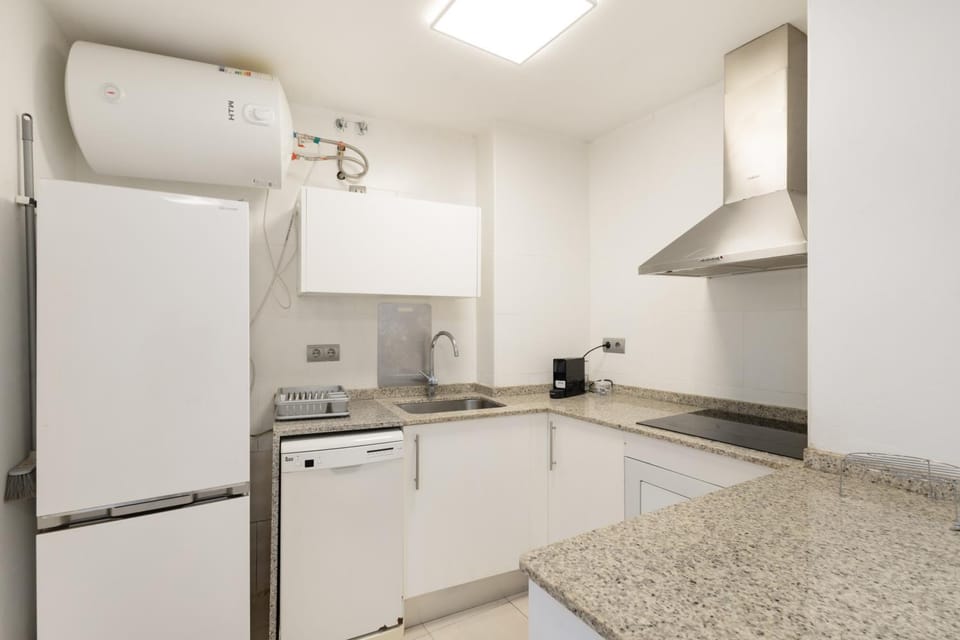 Kitchen or kitchenette, Living room