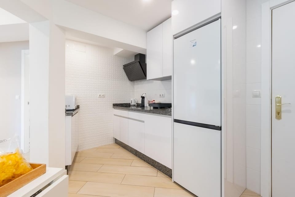 Kitchen or kitchenette, Living room