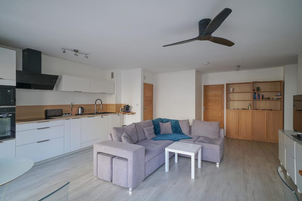 Kitchen or kitchenette, Living room, Seating area, Dining area, stove