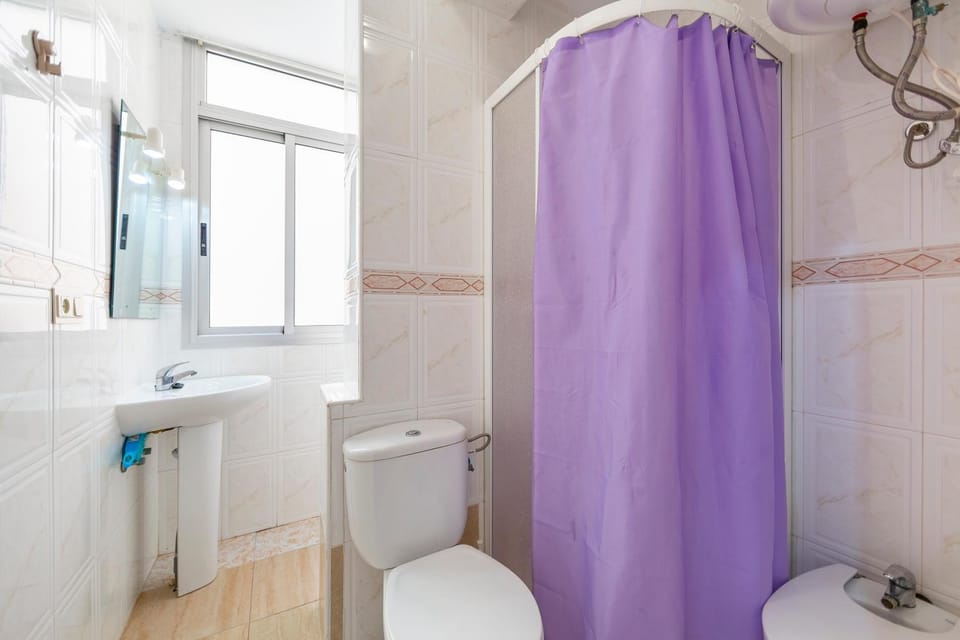 Bathroom, Living room