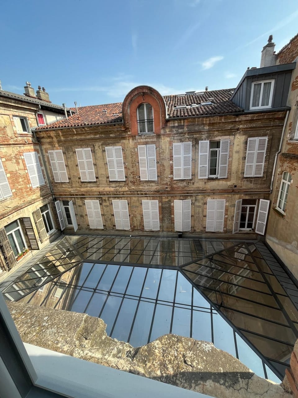 View (from property/room), Inner courtyard view