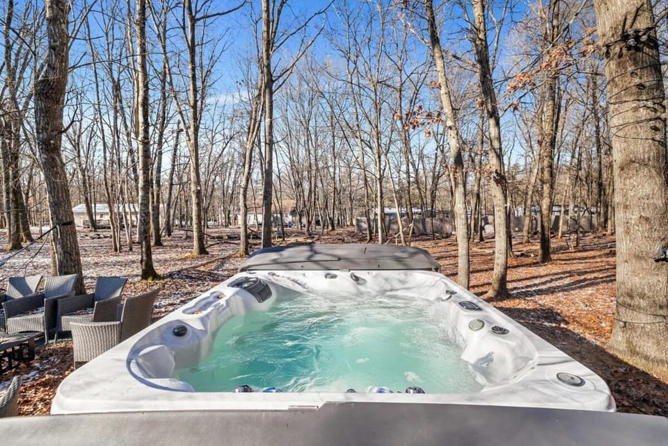 Spring, Day, Natural landscape, Winter, Hot Tub