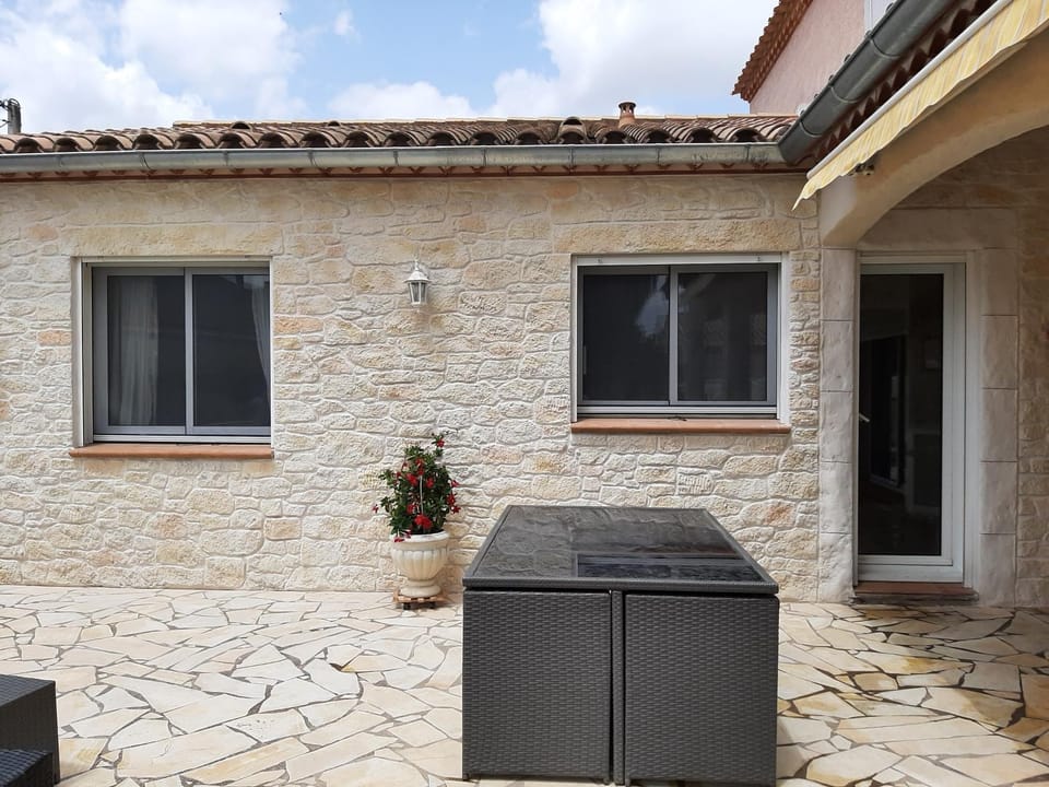 Property building, Patio
