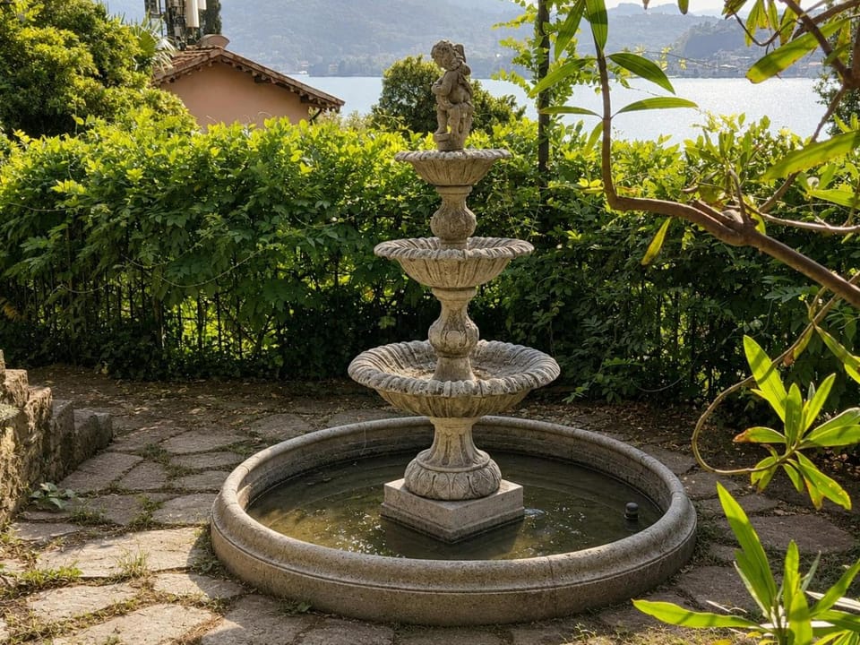 Spring, Natural landscape, Garden, Garden, Garden view, Lake view, Mountain view