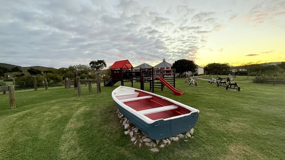 Children play ground, Sunset