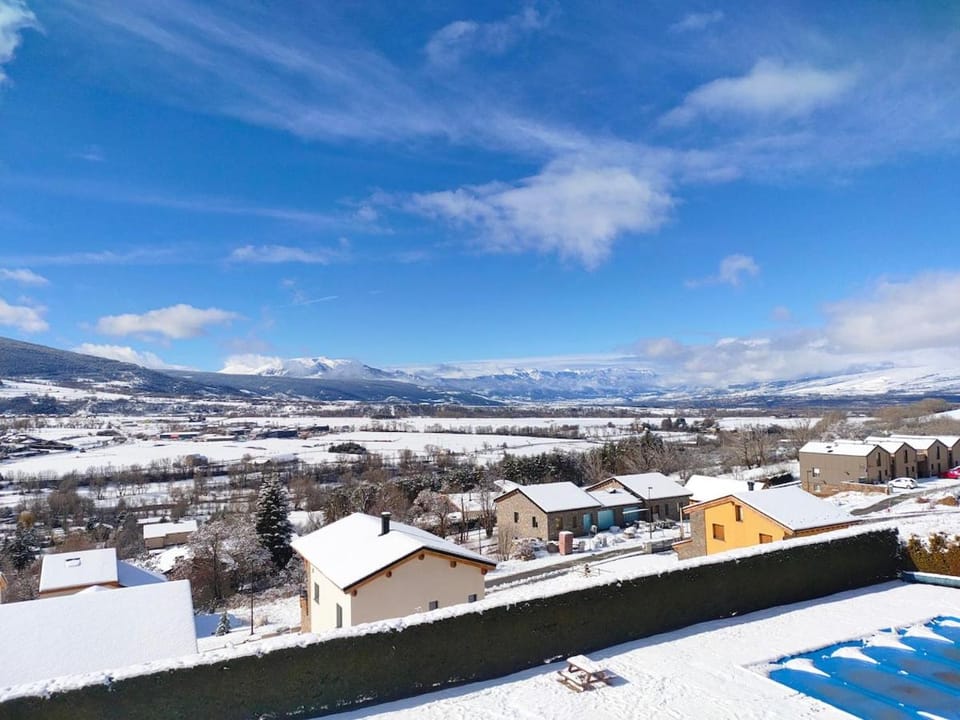 Natural landscape, Winter, Mountain view