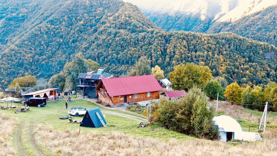 Mountain Glamping Chirdili Luxury tent in Georgia