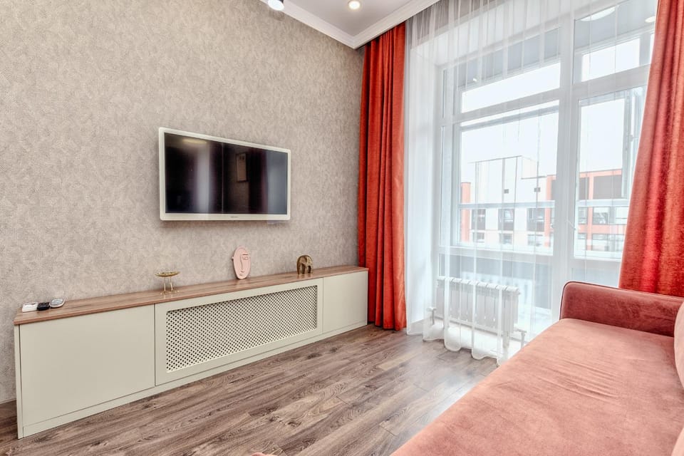 Communal lounge/ TV room, TV and multimedia, Balcony/Terrace, Living room, Photo of the whole room, Seating area