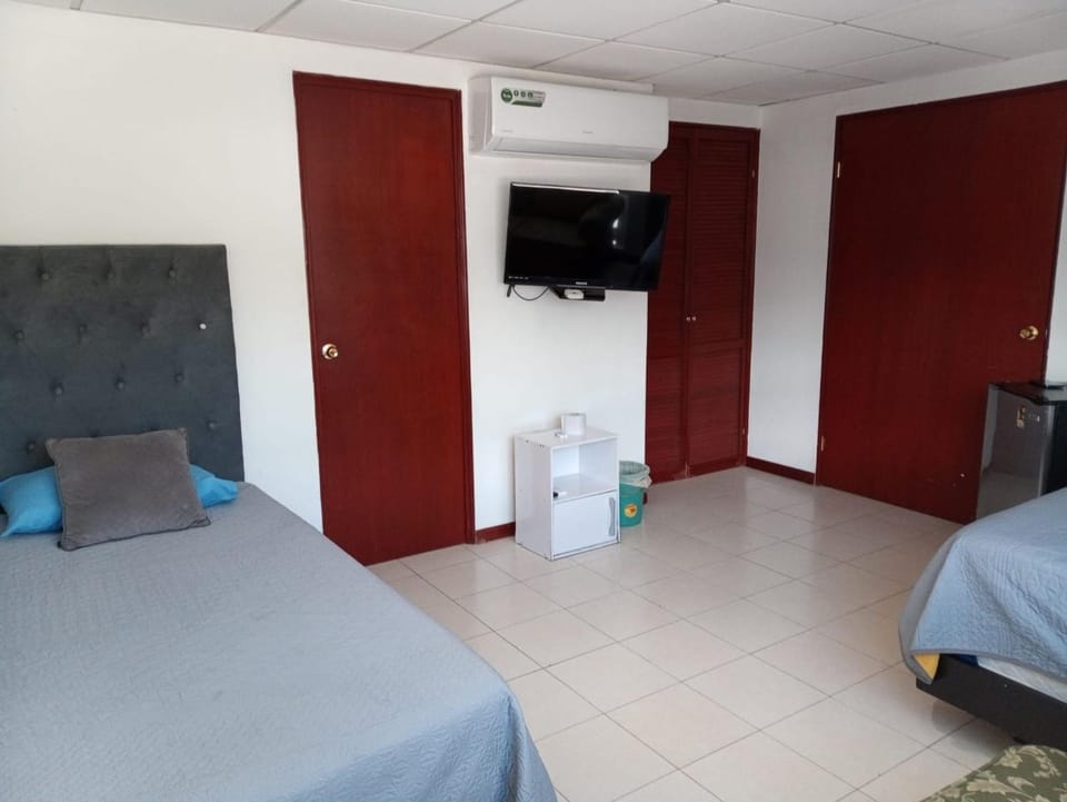 Communal lounge/ TV room, Bed, TV and multimedia, Bedroom