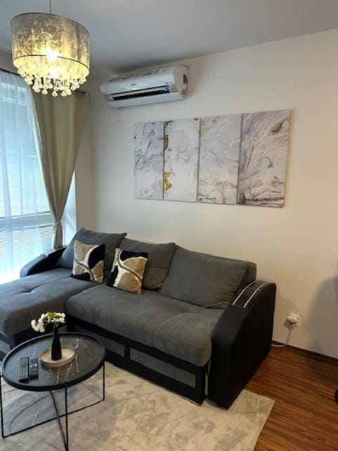 Seating area, air conditioner