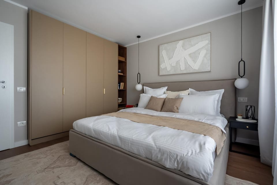 Bed, Bedroom, wardrobe