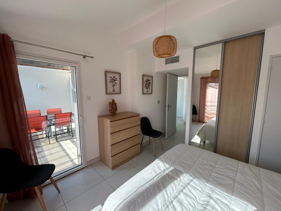 Appartement moderne 40m², climatisation, parking, proche plage - FR-1-837-24 Apartment in Argeles-sur-Mer