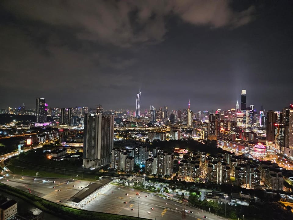 Night, City view