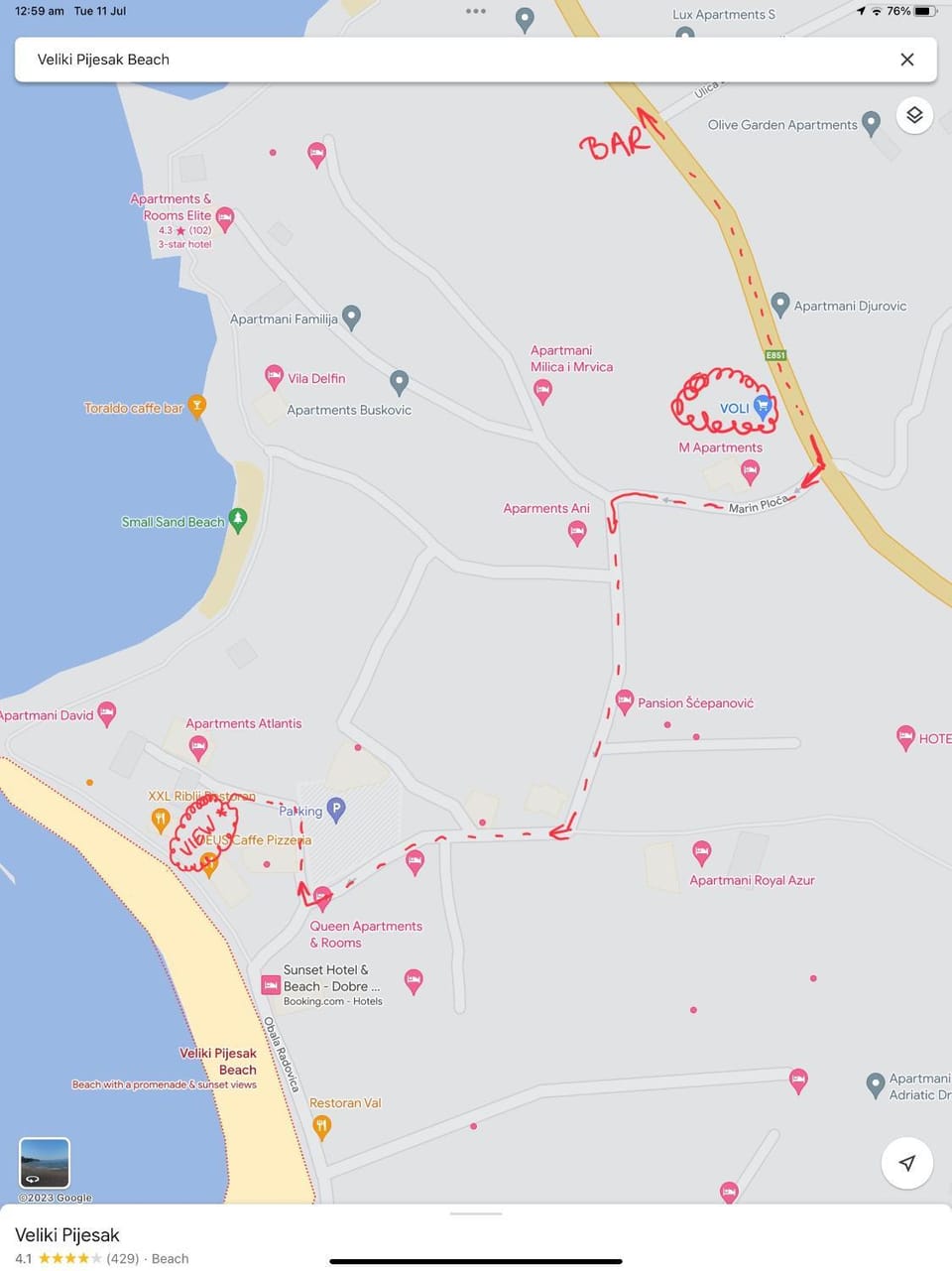 View 1 Apartment in Ulcinj Municipality