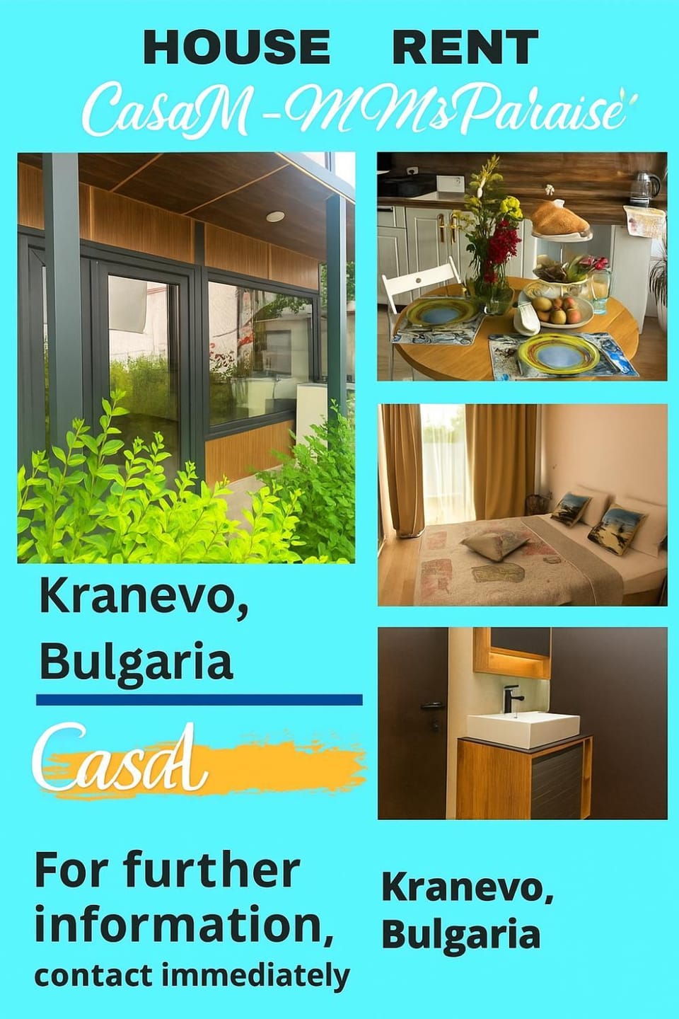 Casa M House in Varna Province