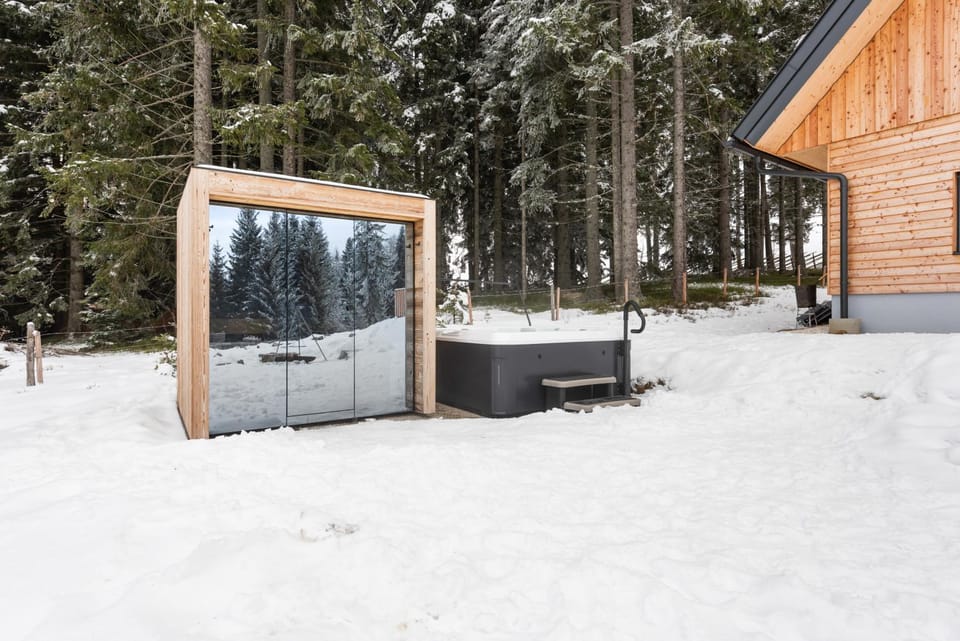 Winter, Hot Tub, Hot Tub, Sauna, Sauna